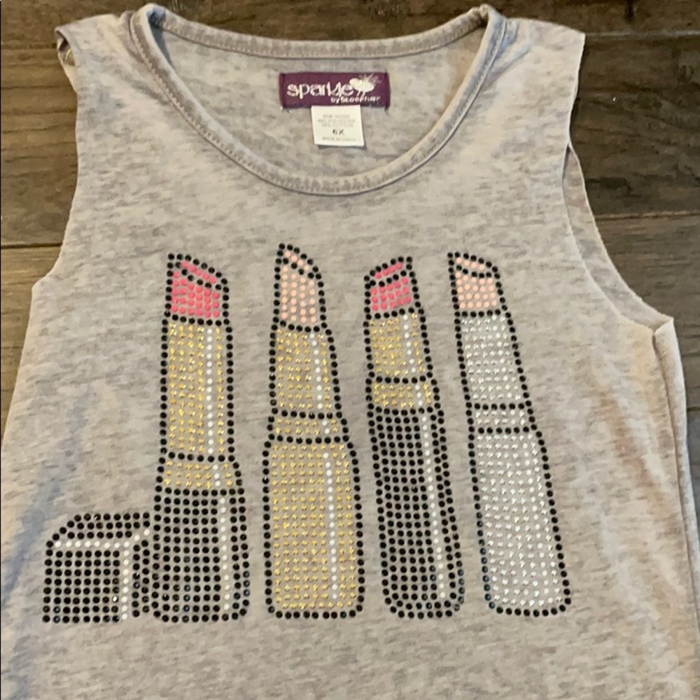 Sparkle by stoopher lipstick tank size 6x